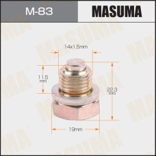 Болт слива масла M14 x 1.5 с магнитом VAG Masuma M-83