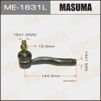 Наконечник рулевой Mazda 6 (GG, GY) 02-07 MASUMA левый ME-1631L