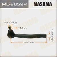 Наконечник рулевой Nissan Juke 10- MASUMA правый ME-9852R
