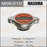 Крышка радиатора MASUMA 1.0 kg/cm2 MOX210