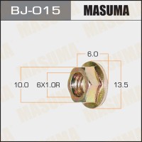 Гайка М 6 x 1,0 16 шт. MASUMA BJ-015