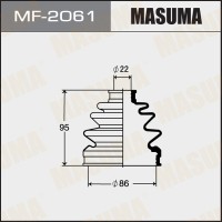 Пыльник ШРУС Nissan Teana (J31) 06- наружный 86 x 95 x 22 MASUMA MF-2061