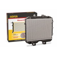 Радиатор охлаждения УАЗ 3160 алюминий двс 409 2х-рядный Hofer HF 708 448