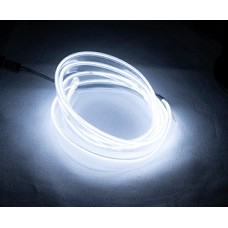 Неоновая нить для подсветки салона LGX-W5 12 В 5 м белая