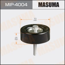 Ролик приводного ремня Mazda 6 (GG, GH) 02- (L5VE, LFVE, L3VDT, L3VE, L5VE, L8DE) обводной MASUMA MIP-4004