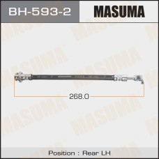 Шланг тормозной Nissan X-Trail (T31) 07-14 задний MASUMA левый BH-593-2