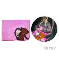 Плед (одеяло) детский Monkey розовый 75 х 95 см PSV