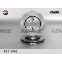 Диск тормозной Kia Spectra передний Fenox TB219099